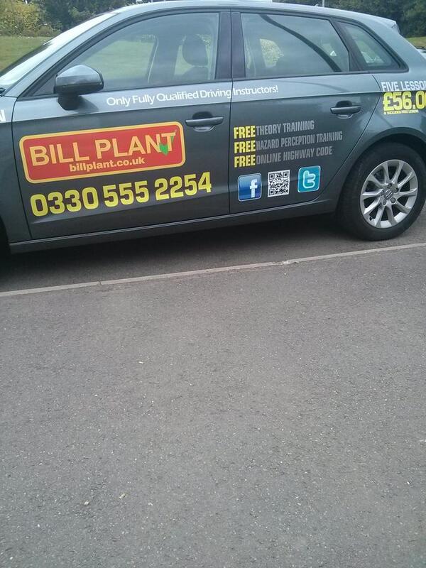 Plus why is the car advertising twitter and Facebook ? #fail  - embedded image