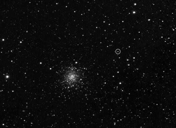 I CAN SEE IT! I can see comet #67P! (just!) http://t.co/xIPfimjpx0 http://t.co/Mzv8hWTubn - embedded image