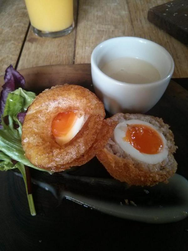 Super lunch at @TheStaggInn today.  - embedded image 1