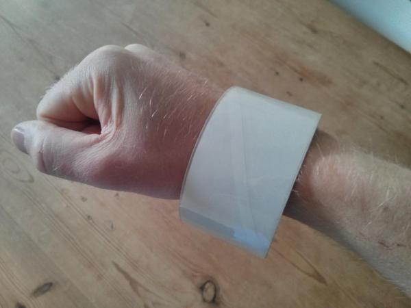 Showcasing my exclusive line of fashionable men's bangles.  - embedded image 