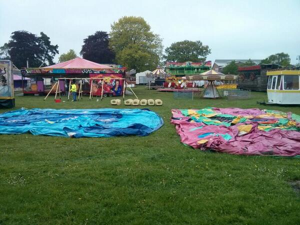 Bromsgrove has a fair this week.  - embedded image