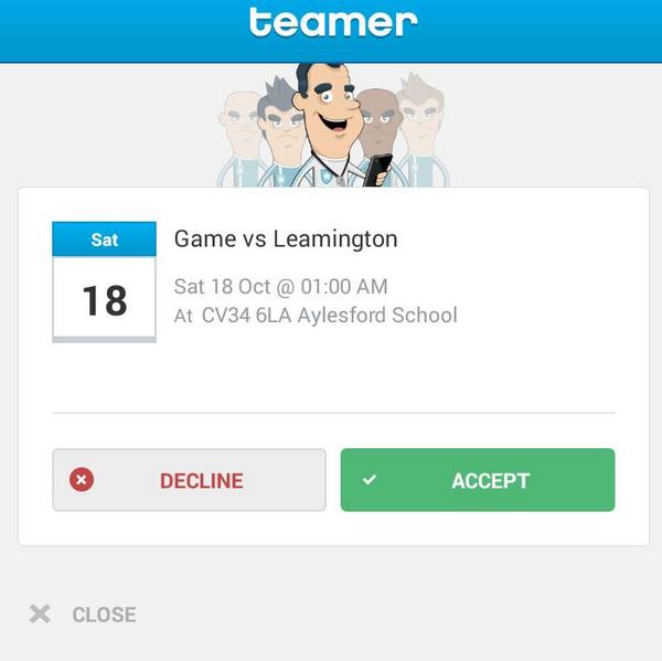 My hockey captain might have trouble getting a team together for this match. 1 AM!!  - embedded image 