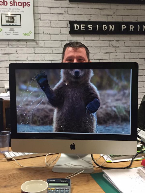 RT "Hello" from Grizzly Chris @crlowe84 from @nettlbirmingham @nettlweb #nettlheads  - embedded image 