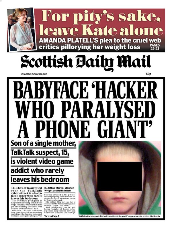 RT Alternatively, "Single mother raises child to be smarter than all the security experts at a major corporation"  - embedded image 