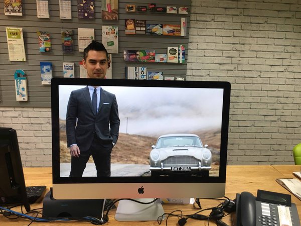 RT Hello Mr Bond! Join our competition to win a £1,000 website..Make sure to use the #nettlheads hashtag if you do!  - embedded image 