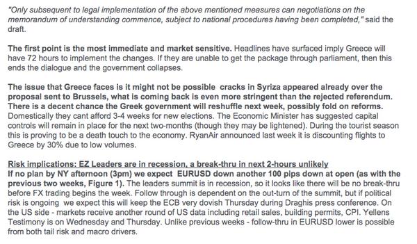 RT And here is Citi's take on the Eurogroup draft. Basically, 72 hours to save Greece...  - embedded image 
