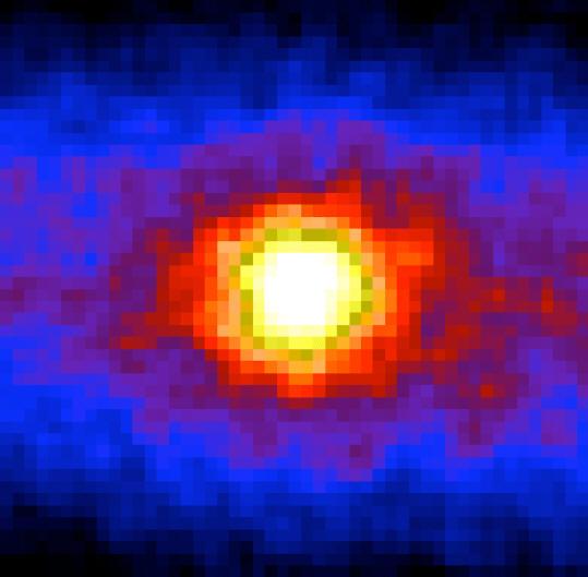 RT The Sun. Taken at night. Not looking up at sky but down through 8000 miles of the Earth. Not with light but neutrinos  - embedded image 