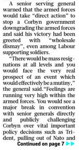 RT A British Army General is conspiring to commit mutiny. Effectively threatening military coup. Punishable with Life.  - embedded image 