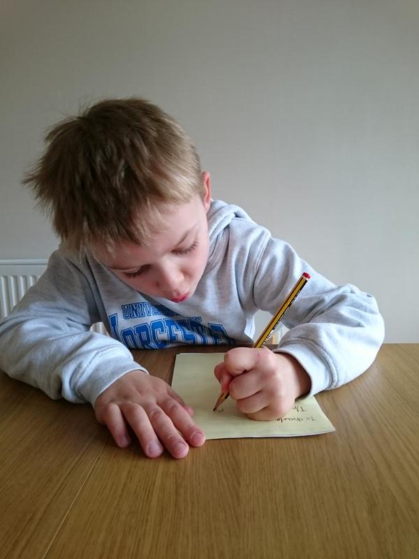 Thank you letter writing ...  - embedded image 