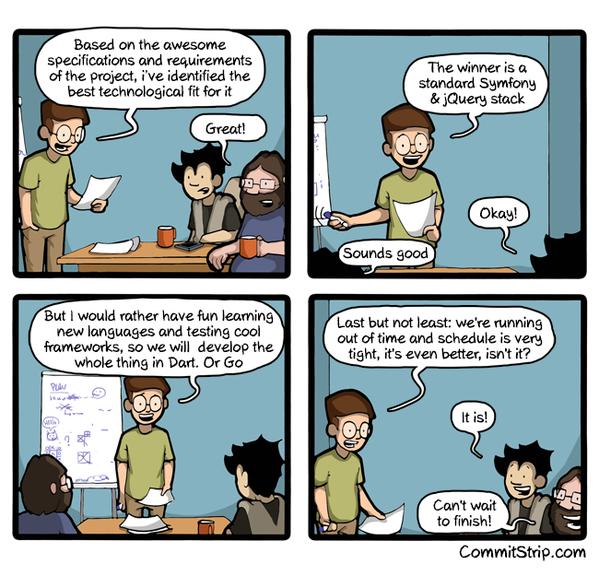 RT Getting bored? Change your stack
 http://t.co/jxBFzikxvs  - embedded image 
