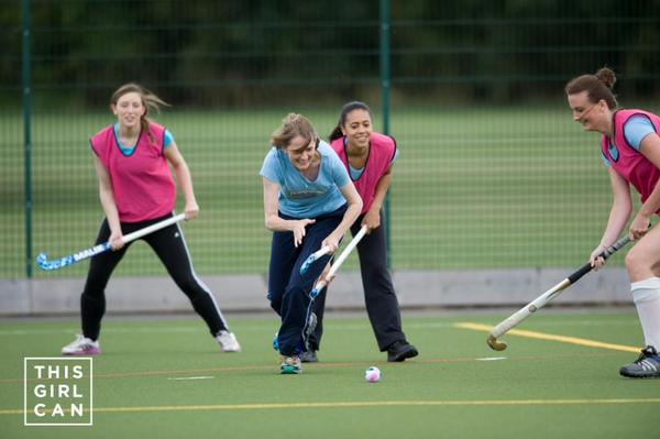 RT @ThisGirlCanUK - a brilliant campaign to get more women involved in sport! RT and show your support.  - embedded image 