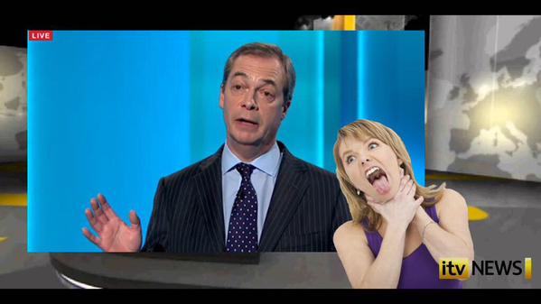 RT I am not sure the woman signing for the deaf was totally impartial #leadersdebate  - embedded image 