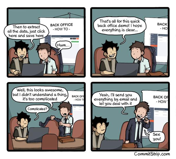 RT When I develop a back office for a client
 http://t.co/OfbcPw6olX  - embedded image 