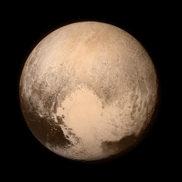 RT Hello #Pluto! We’re at closest approach. Congrats to all! Follow our story & view new images using #PlutoFlyby.  - embedded image 