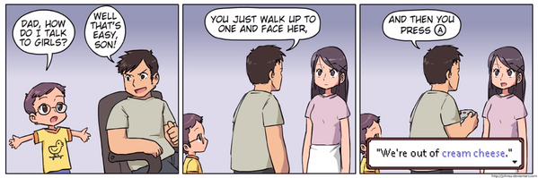 RT Dad, how do I talk to girls?  - embedded image 