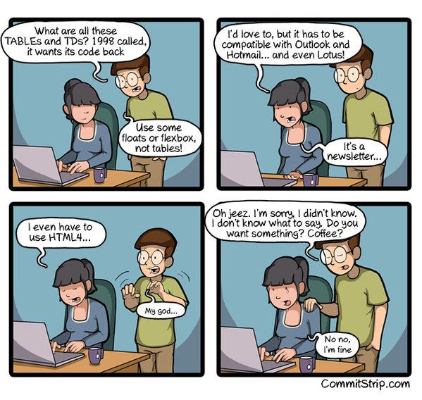 RT Responsive design in IE6 is a piece of cake compared to this https://t.co/P8HQnHwfsj  - embedded image 