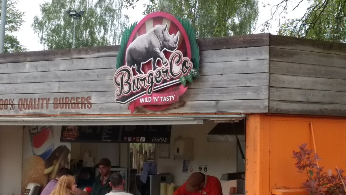 Rhino burgers at West Midlands Safari park ...  - embedded image 