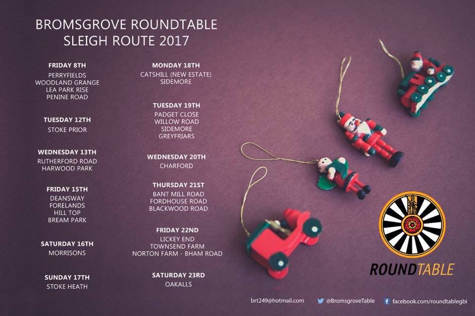 RT Santa is on his way to Bromsgrove #sleighrota #bromsgrove #thisisworcestershire  - embedded image 