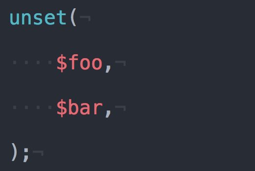 RT  New in PHP 7.3: A trailing comma is now allowed in function & method calls  https://t.co/SeNqfbrbRW  - embedded image 
