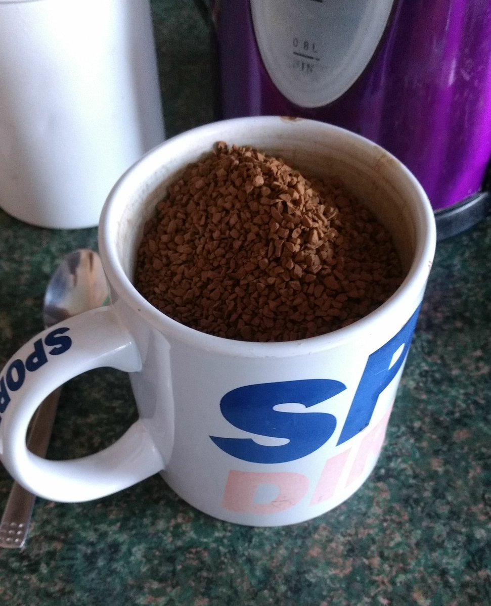 Possibly a bit strong. #coffee  - embedded image 