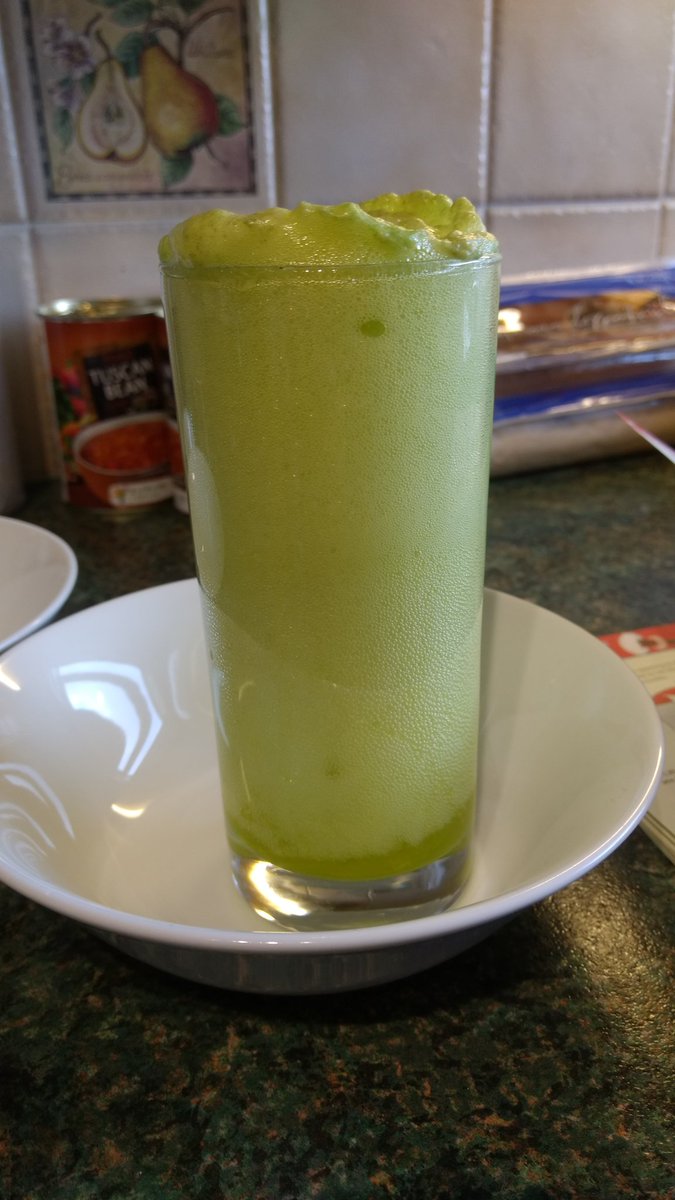 Today's science lesson. (Egg white + bicarbonate of soda + vinegar + food colouring)  - embedded image 