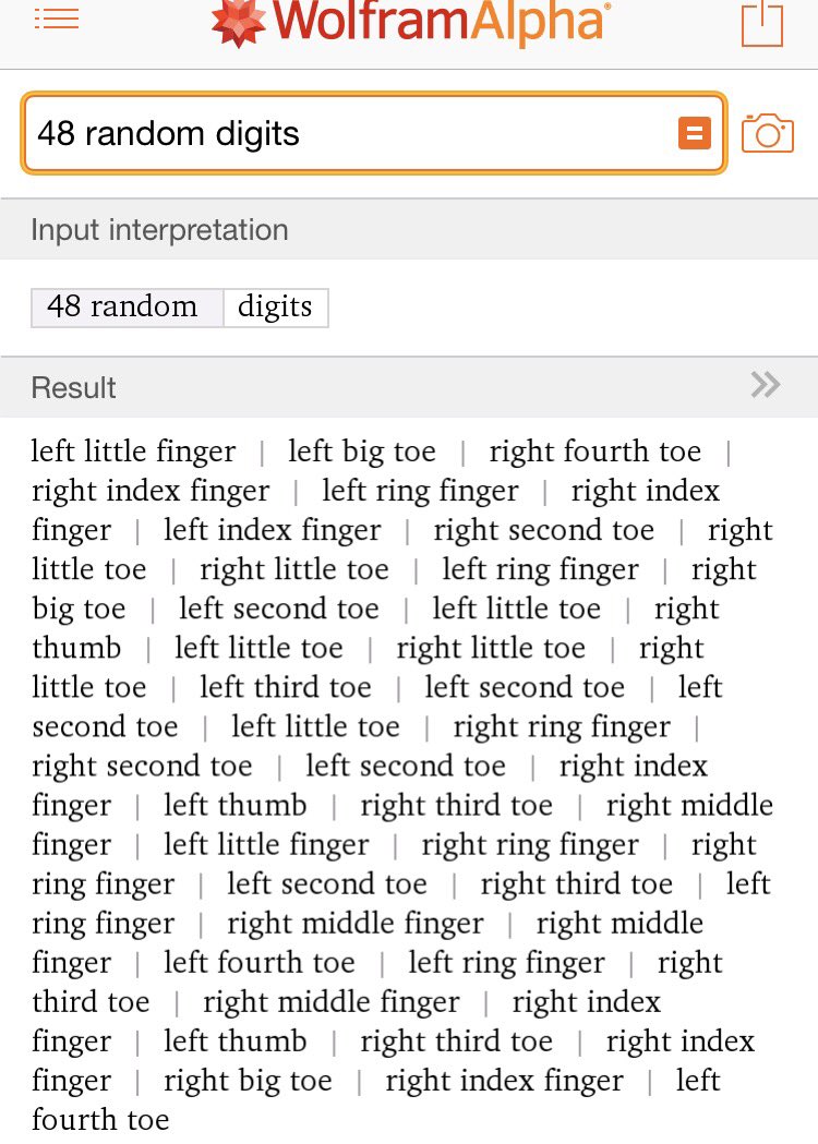 RT You know that's not what I meant, @Wolfram_Alpha  - embedded image 