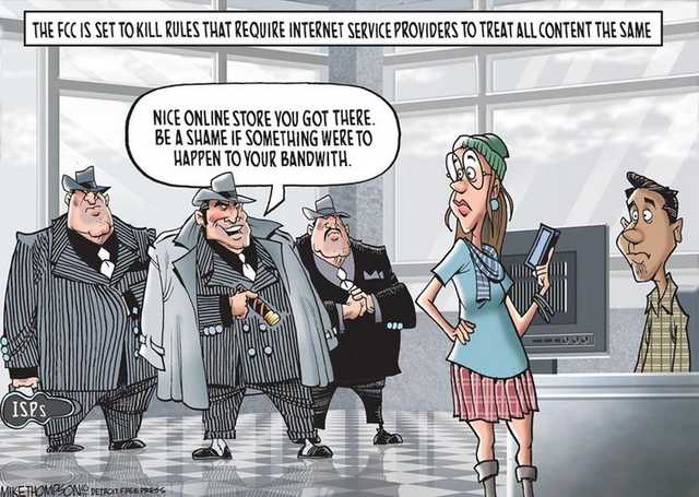 RT a political cartoonist actually understands net neutrality   - embedded image 