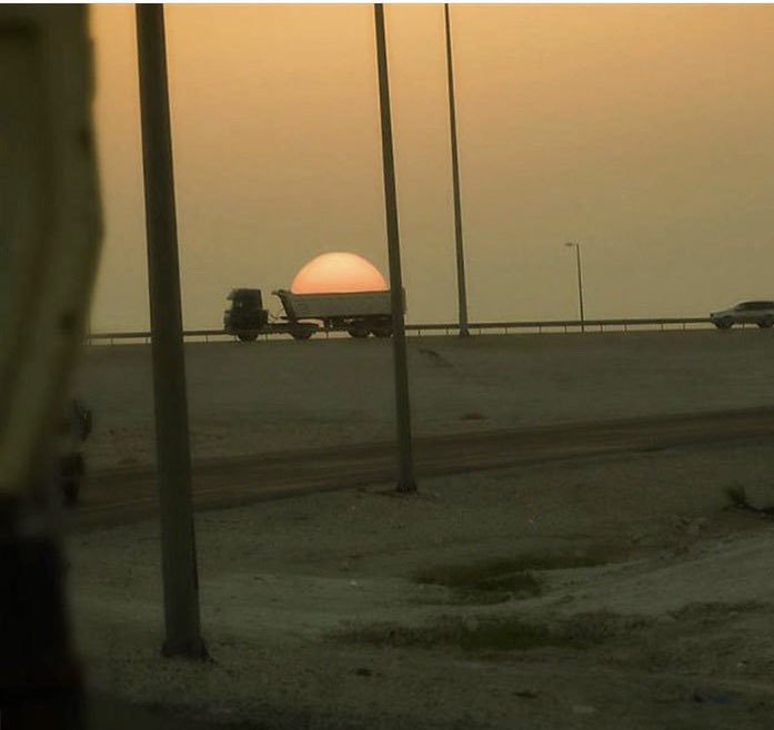 RT Leaked NASA photo of the Sun being taking away for maintenance.  - embedded image 